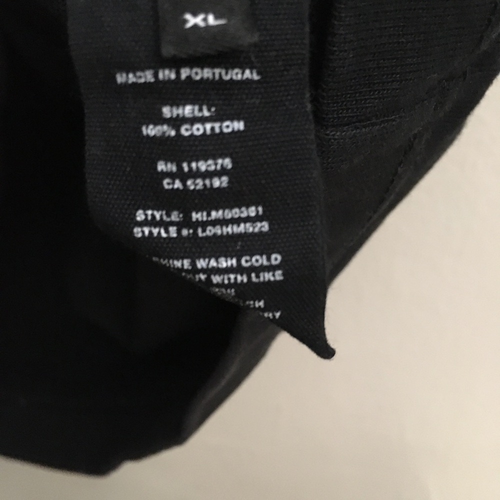 Men's Helmet Lang Crewneck T-shirt Size Extra Large Black - Picture 6 of 7